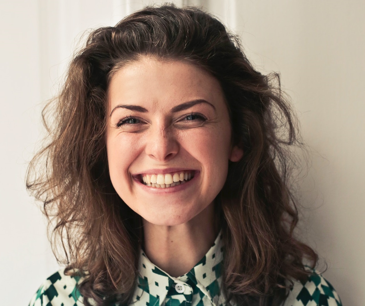 women smiling white teeth