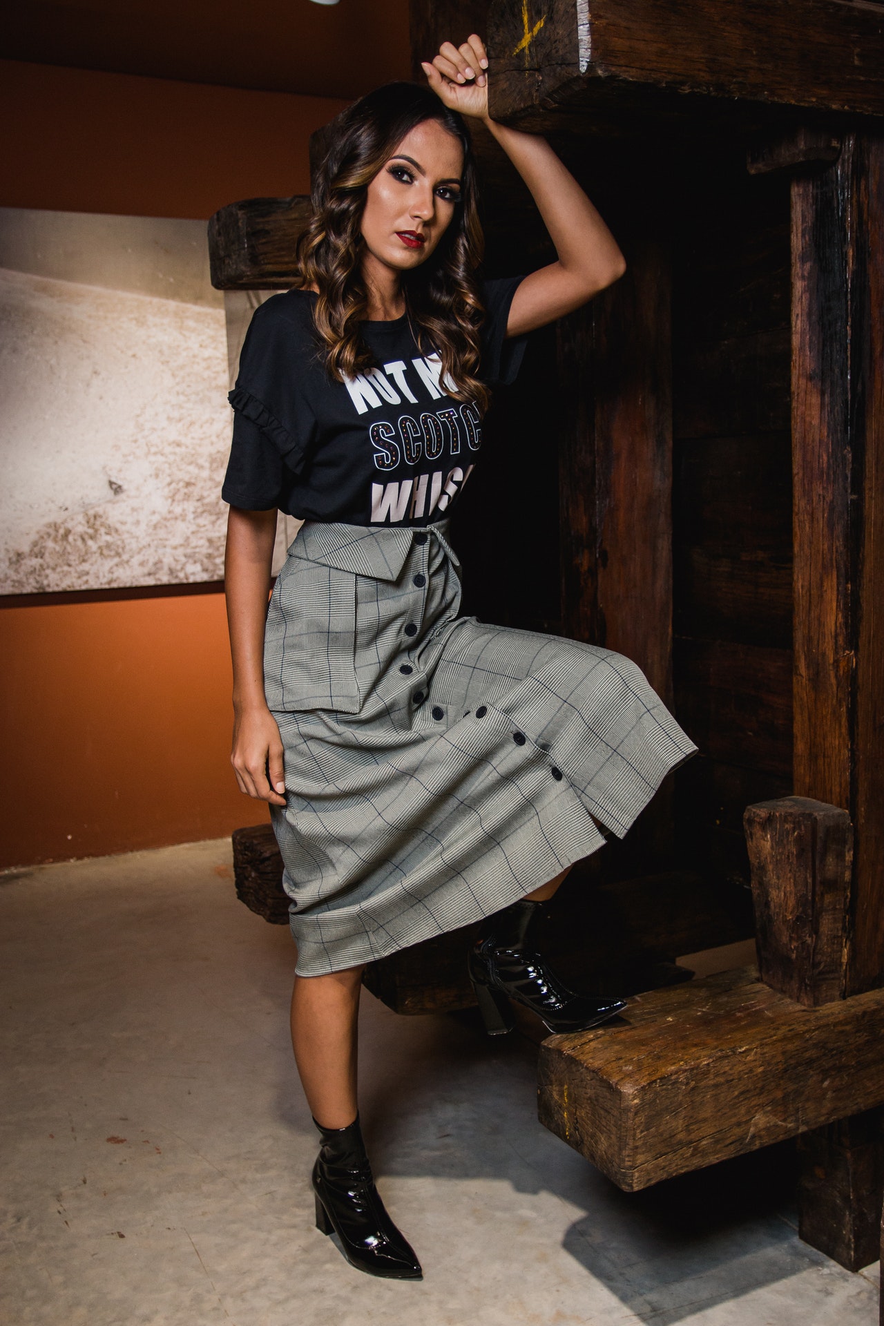 T-shirt with Skirt