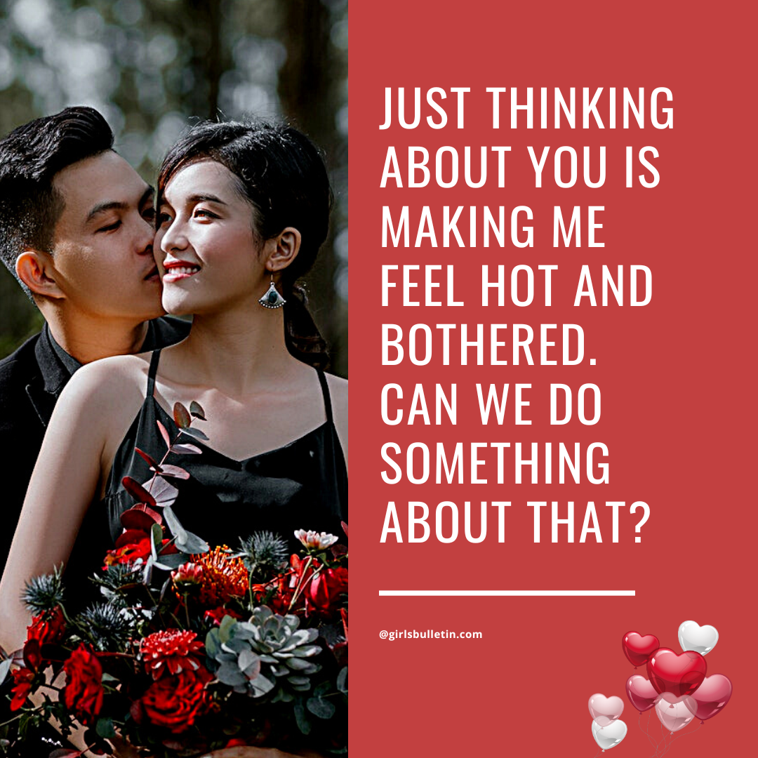 Seductive and flirty text messages for a girlfriend