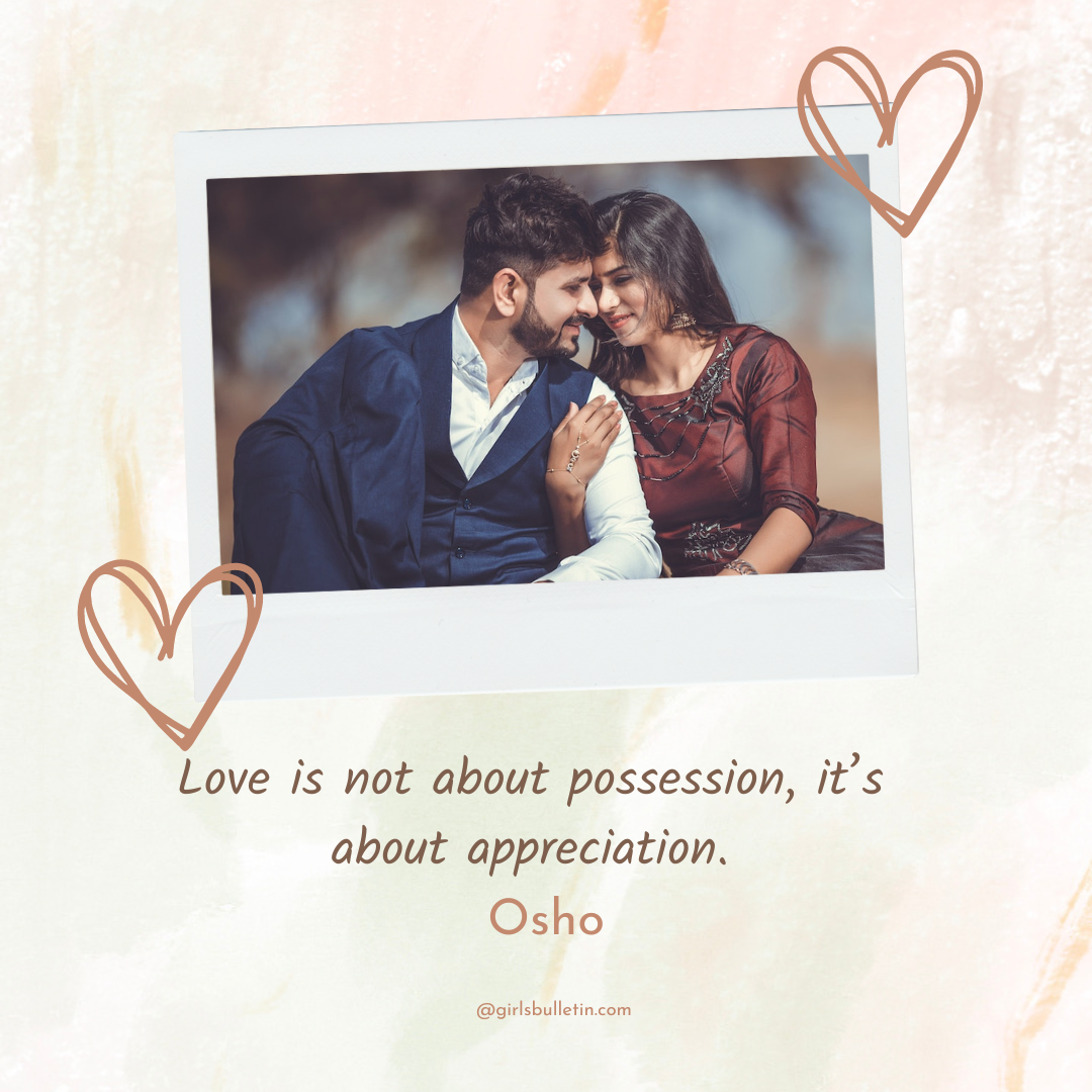 love relationship quote by Osho