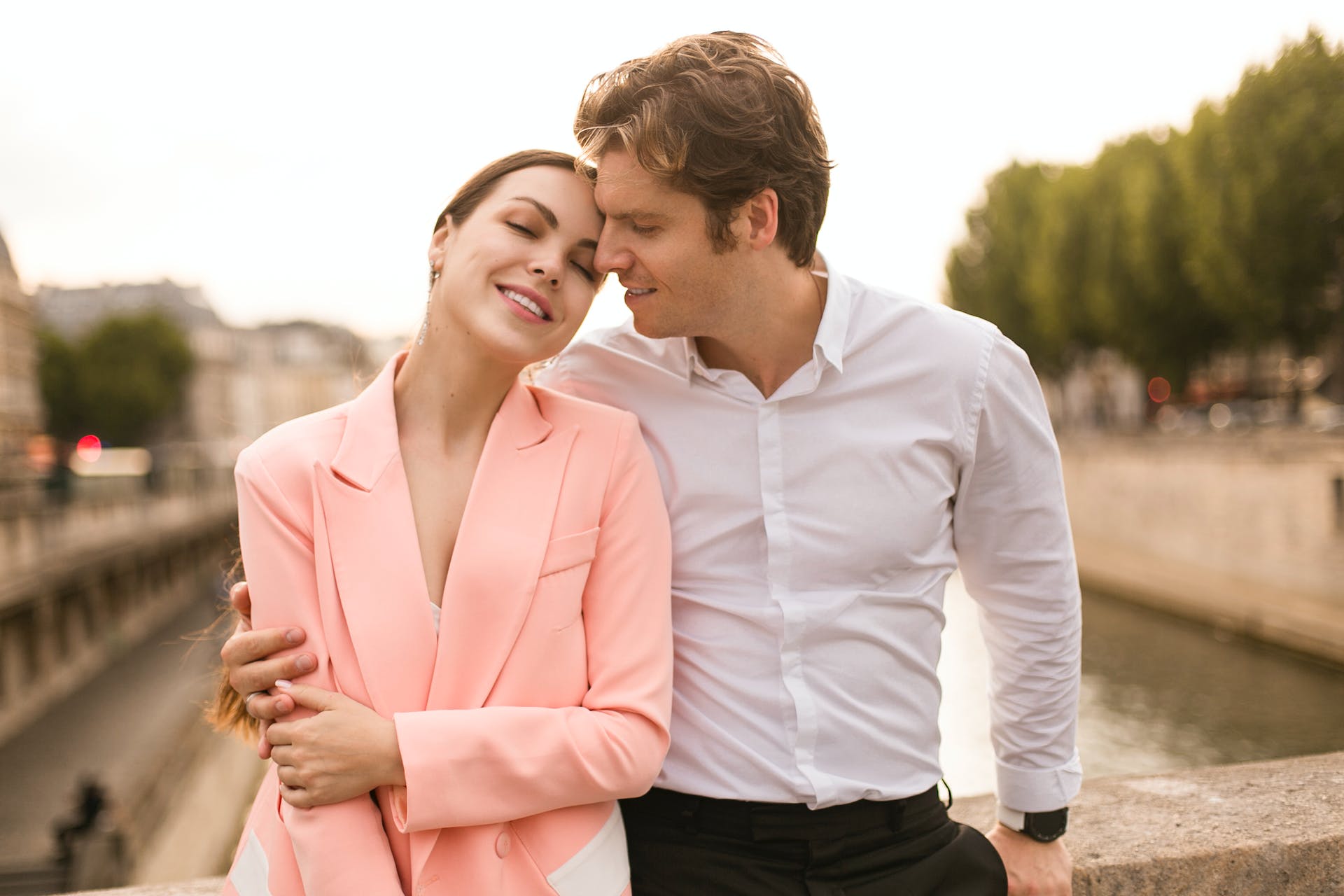 soulmate smiling loving couple