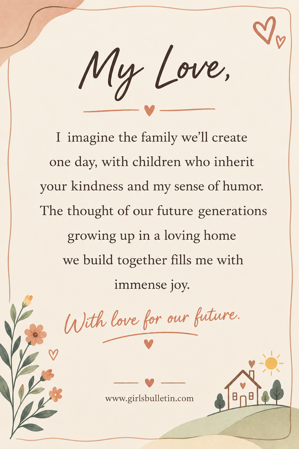 love letter for her