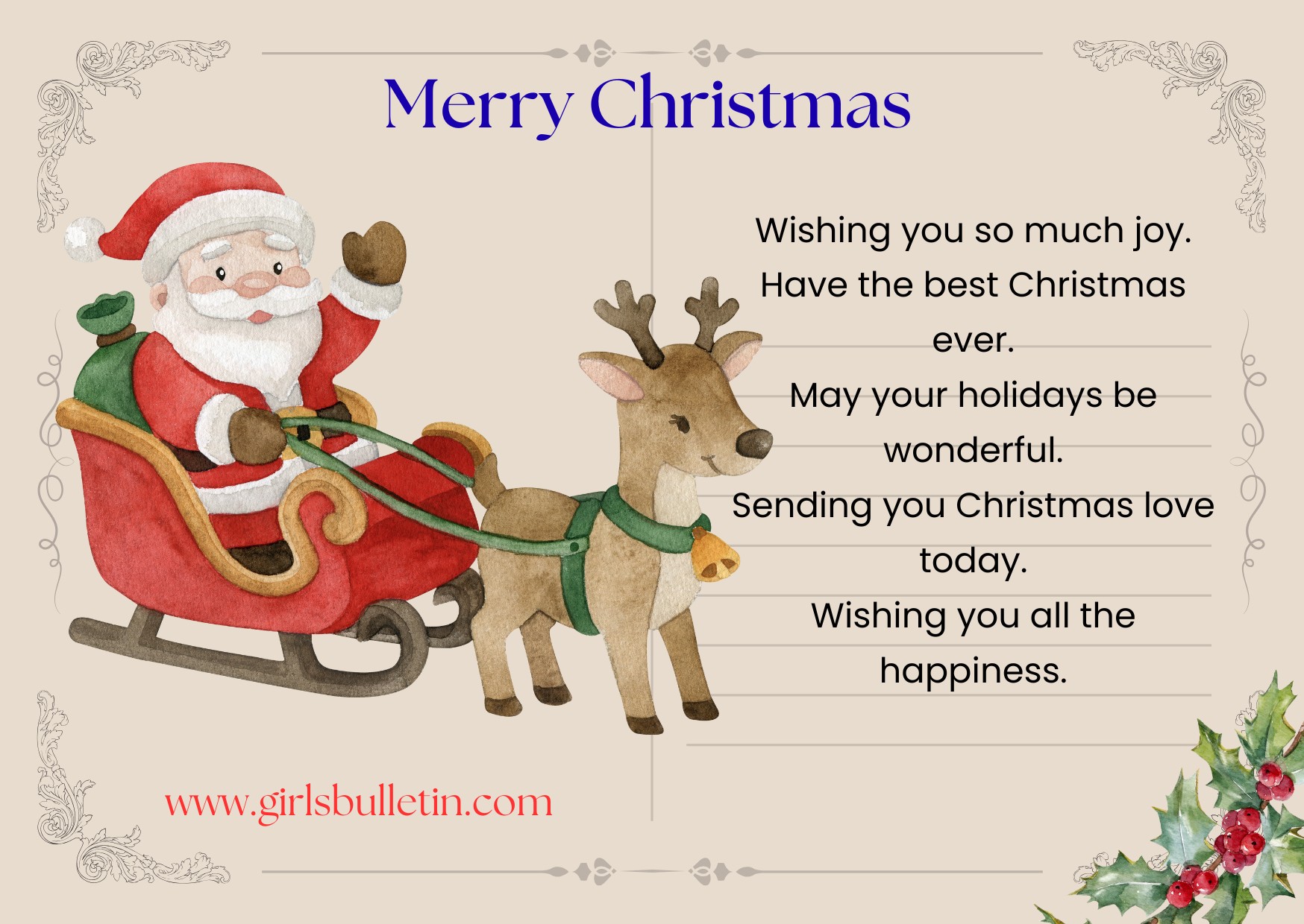 merry christmas my friend