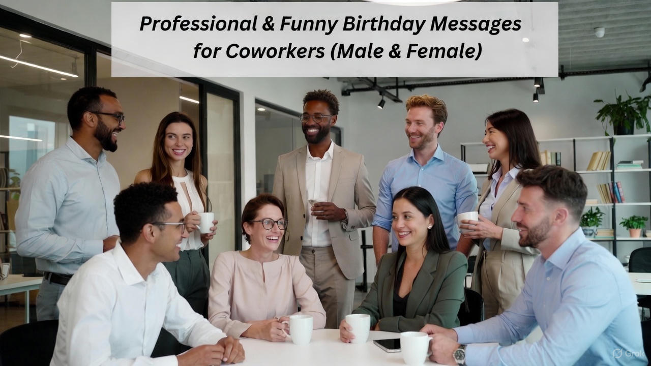 birthday wishes for coworker professional and funny
