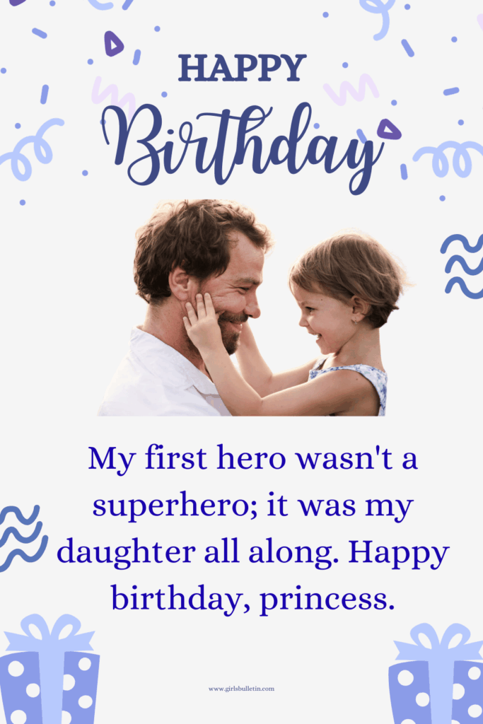birthday wishes for daughter from dad