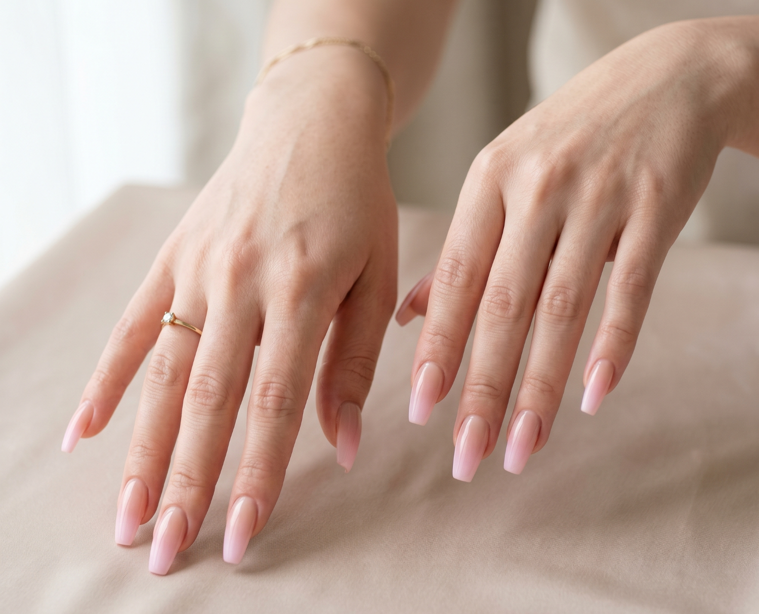 Ballerina Ombre summer nail designs 2026