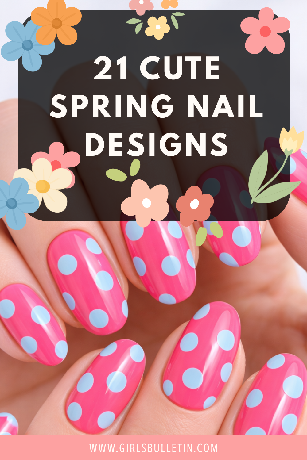 Fresh Cute spring nails designs