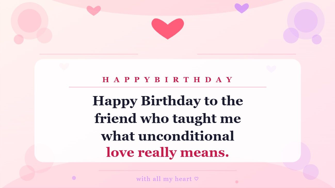 emotional birthday messages for best friend