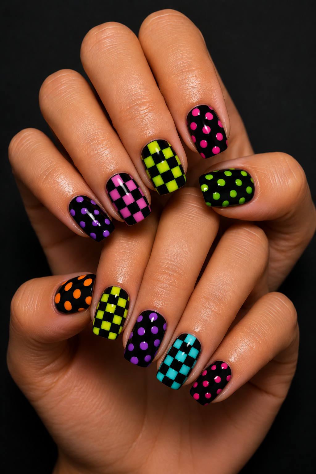Checkerboard-Dot-Combo