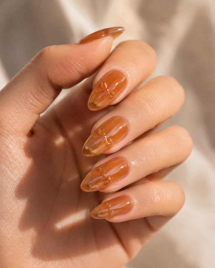 Micro Bow Nails for summer