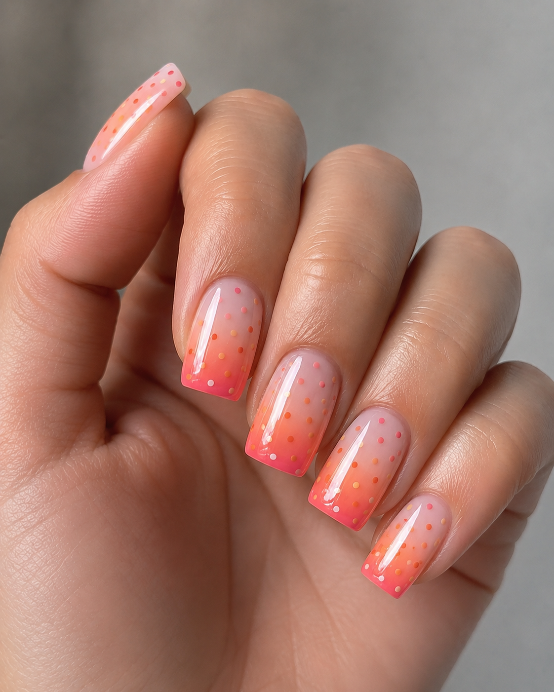 Sunset Gradient Dots