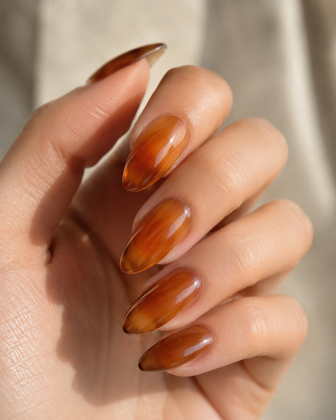Tinted Glass Nails summer inspo