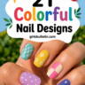 Colorful nail designs for 2026