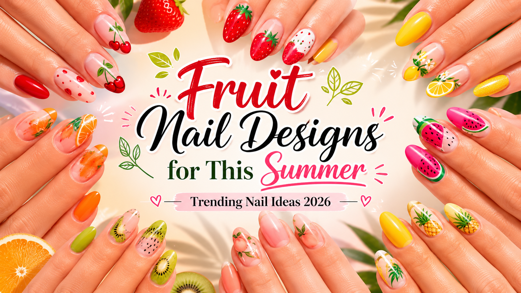 Trending fruit nail designs 2026