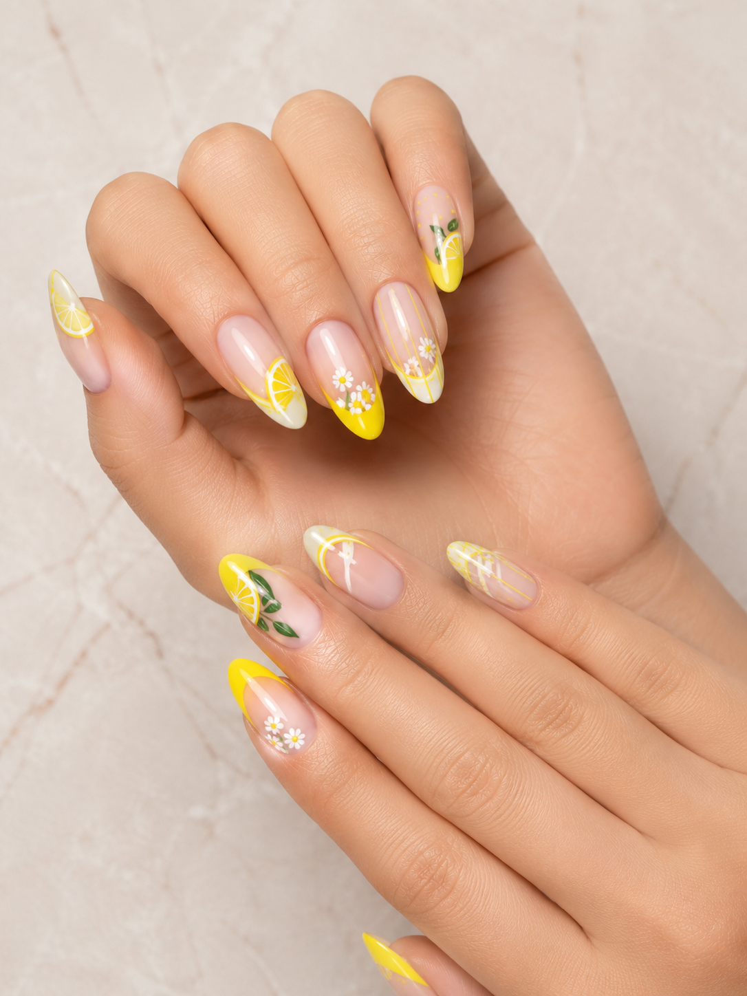whimsy fruit nail designs
