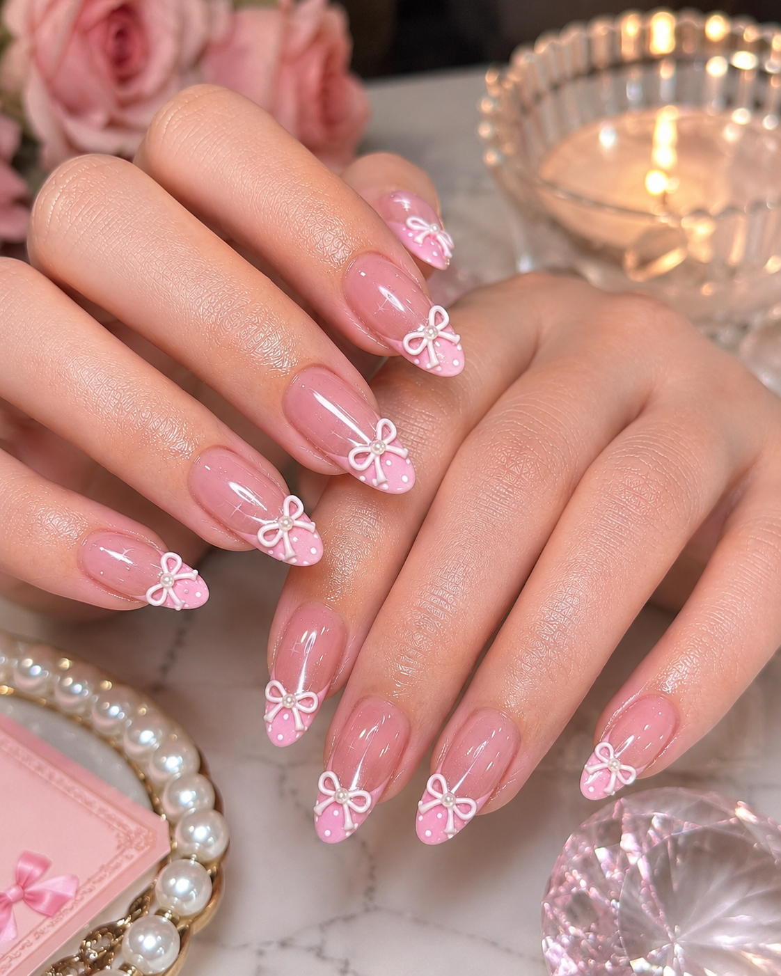 Coquette bay Nails for baddie