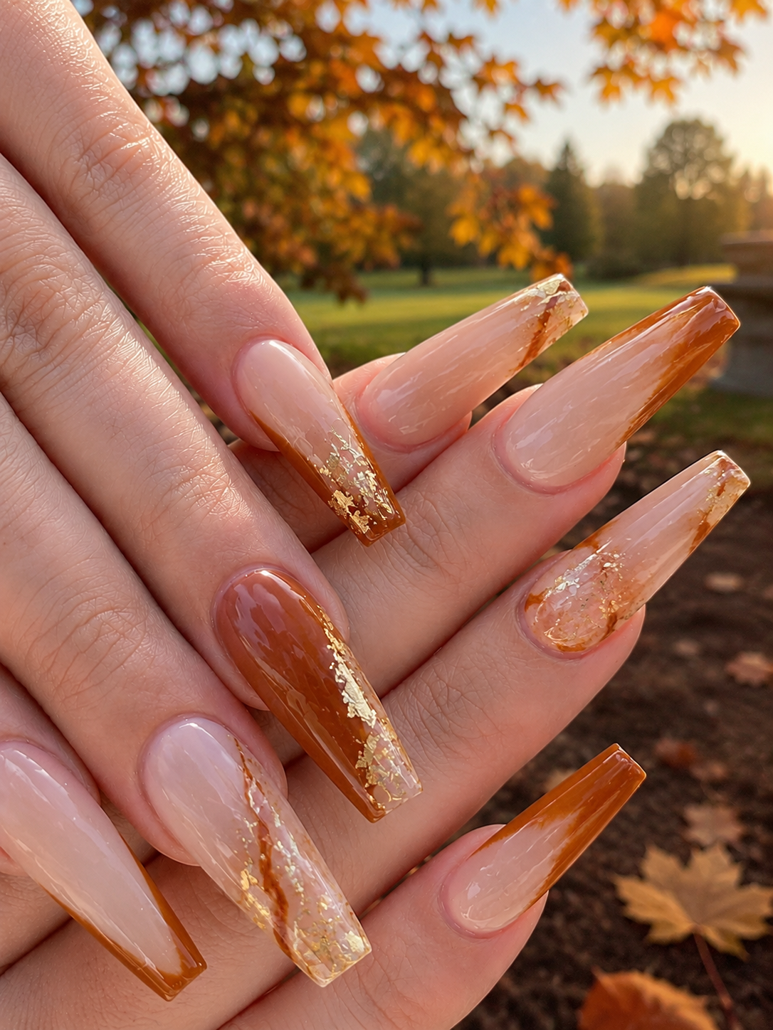 fall nail designs