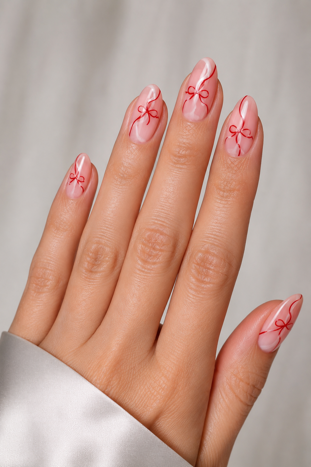 Ribbon Trail Nails