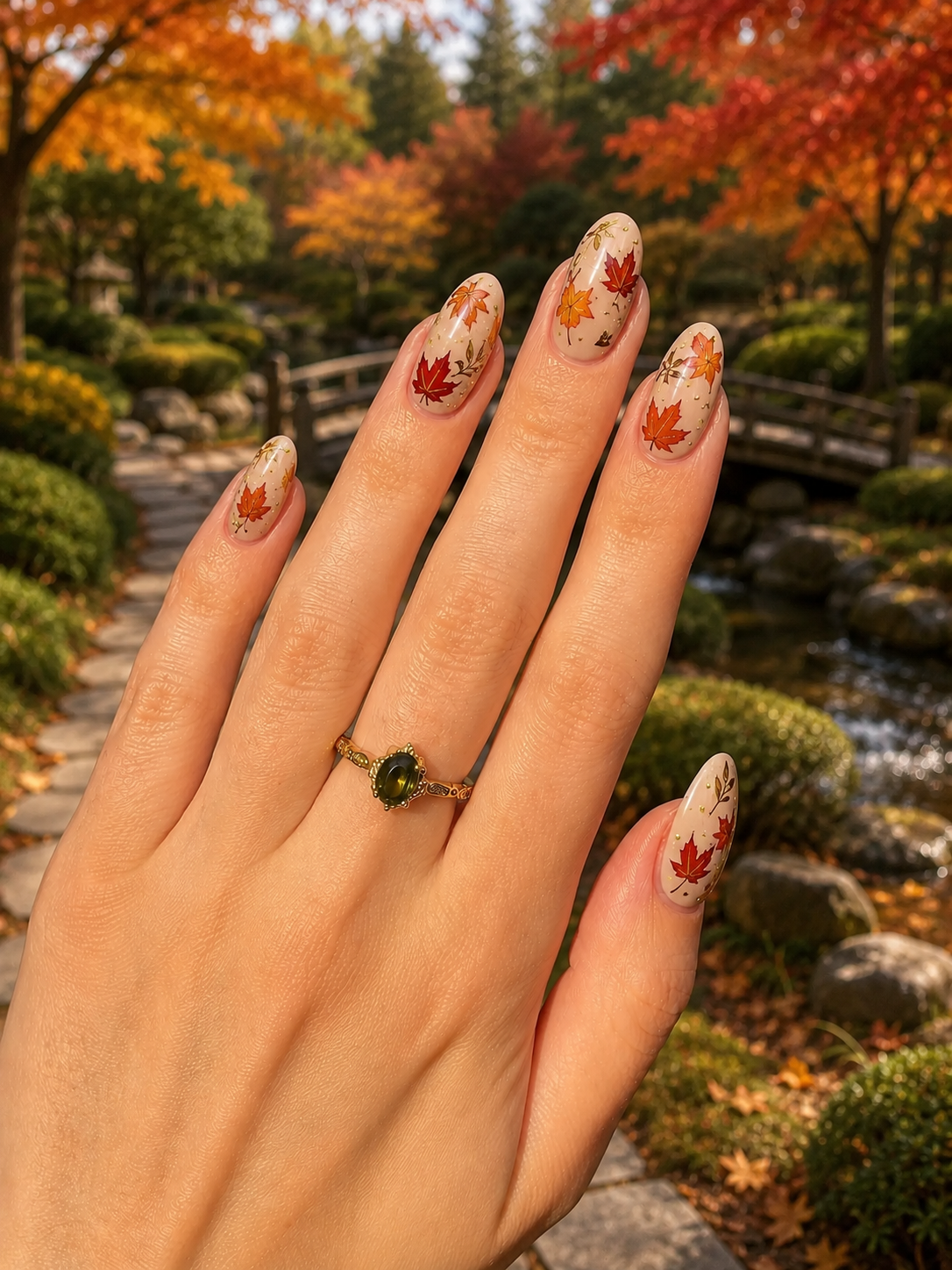 fall nail designs and art
