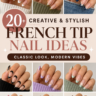 french tip nail ideas