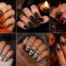 Simple and Easy Halloween Nail Designs