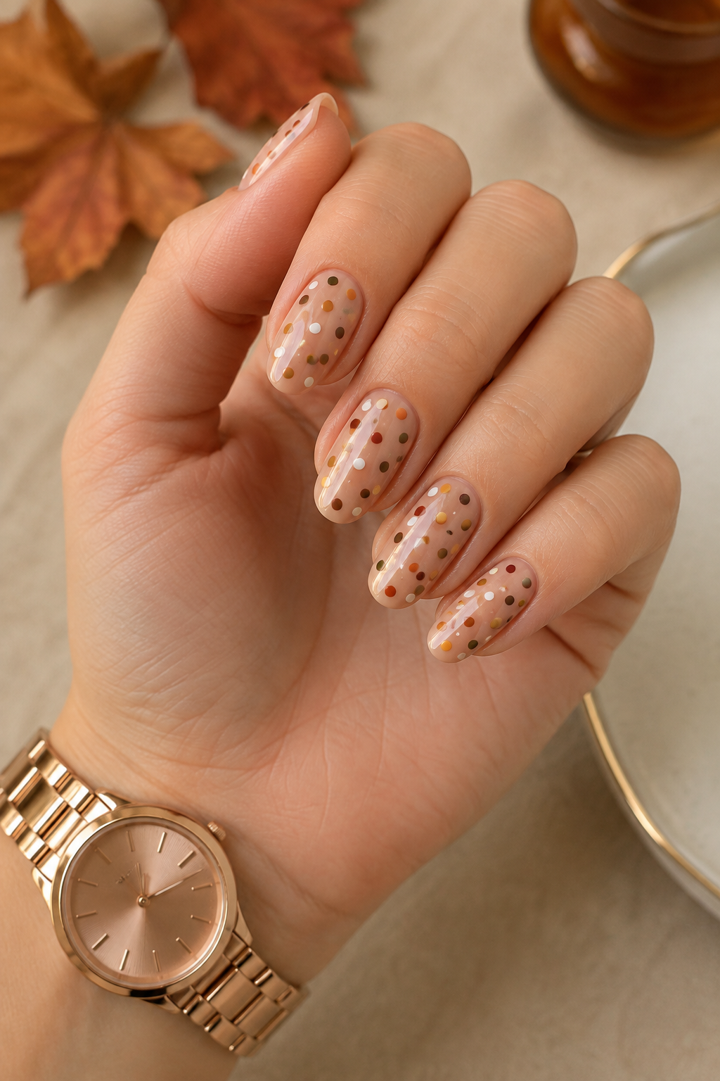 Fall Confetti Dots