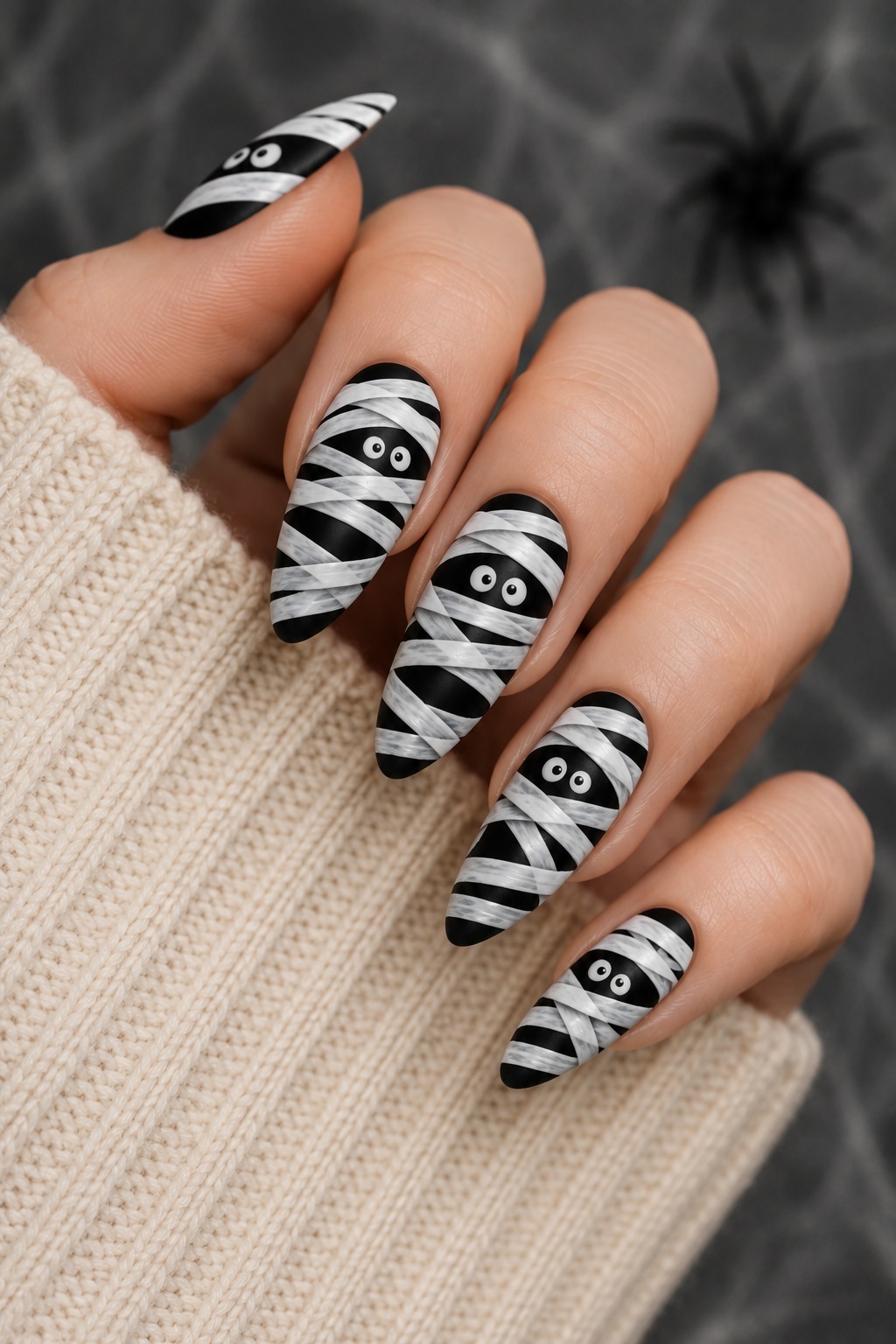 Mummy Wrap Nails