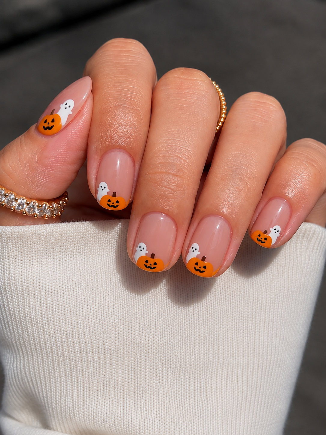 Pumpkin Ghost Tips