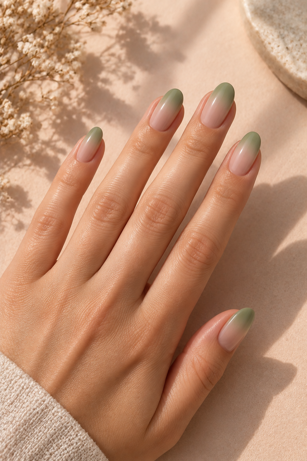 Sage Green Ombre