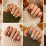 Simple and easy Autumn Nail Art designs
