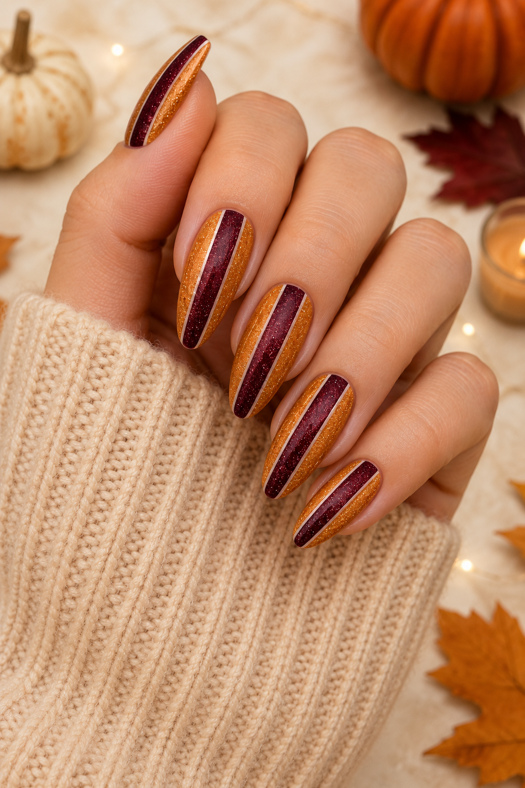 Vertical Stripe Split
