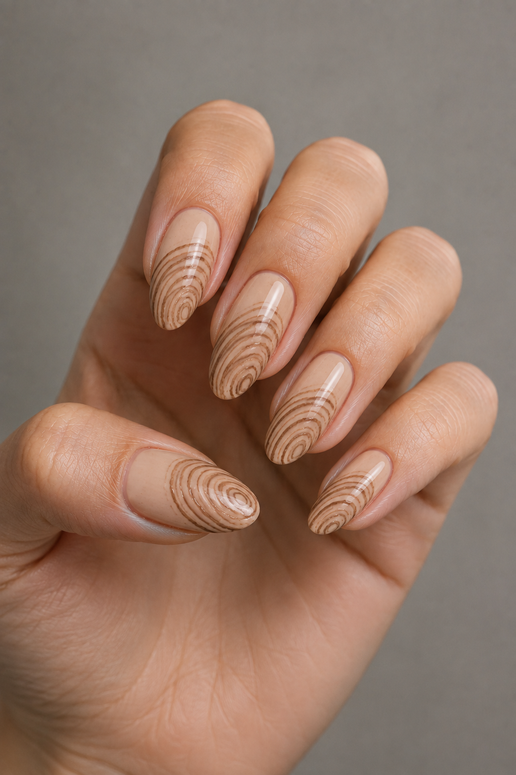 Woodgrain Ring Nails