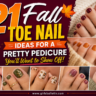 fall toe nail ideas this season