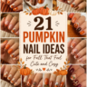 pumpkin nail ideas for fall