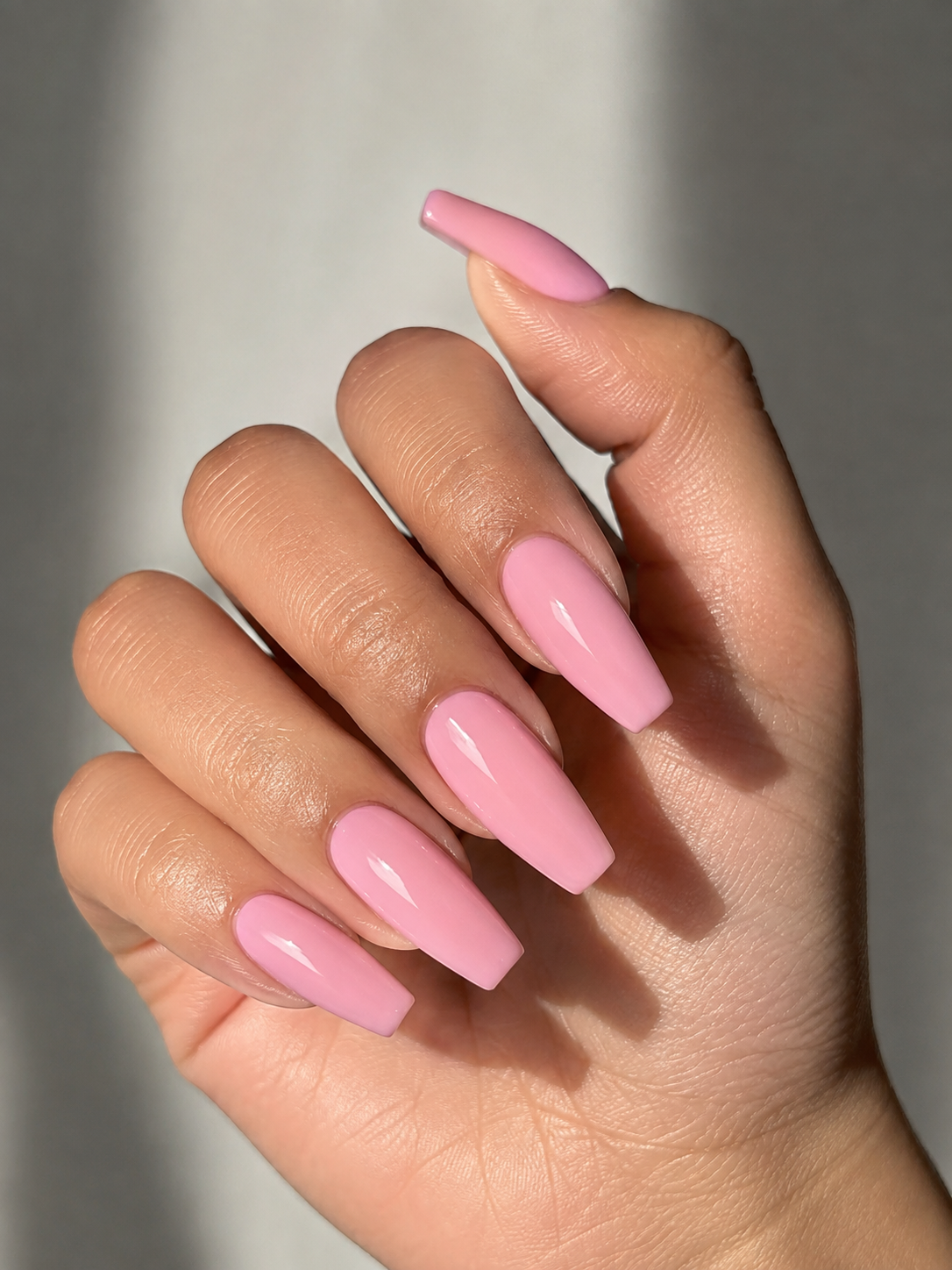 Ballerina Nails shape for chubby girls