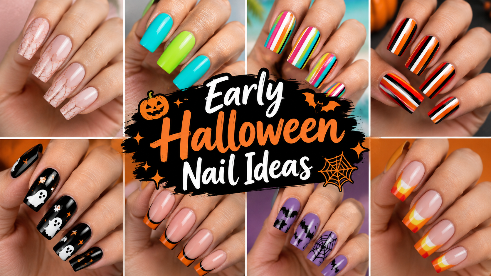 Early Halloween Nail Ideas Collection