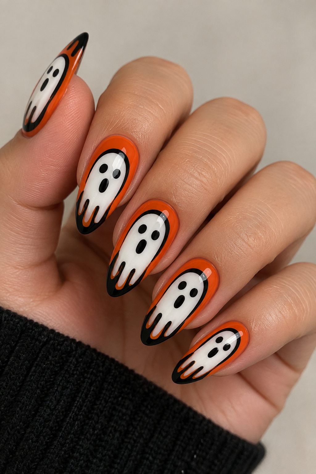 Glossy Orange Ghost