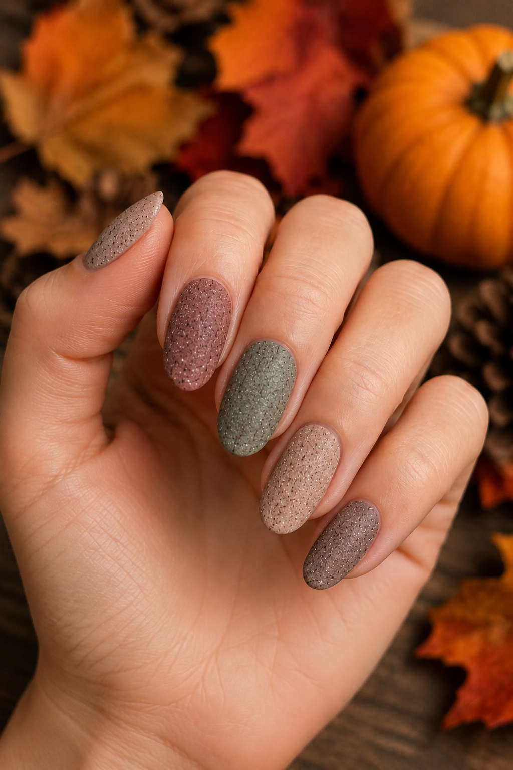 Heathered Sweater Nails