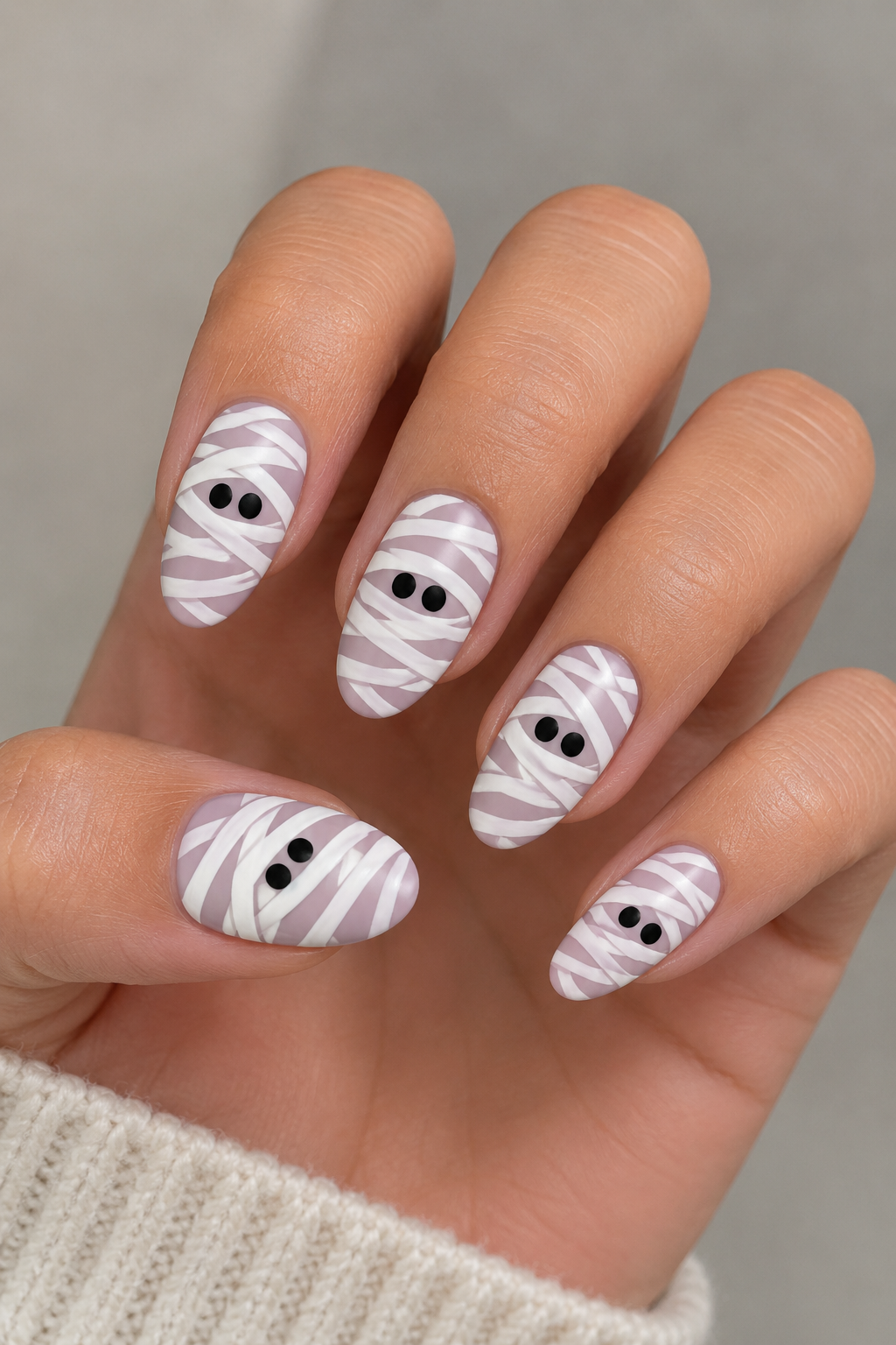 Mummy Eyes Nails