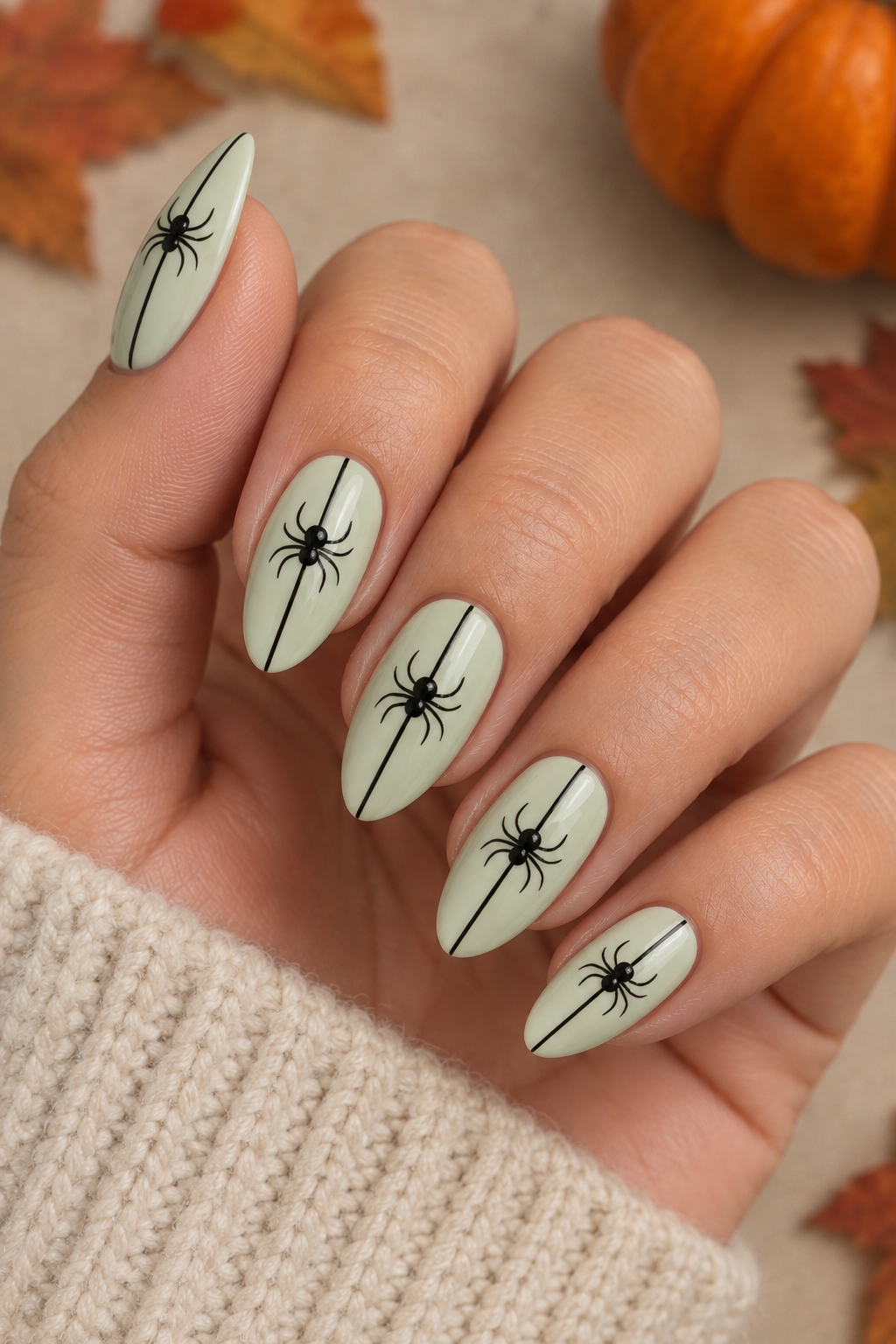 Spider Web Line Nails