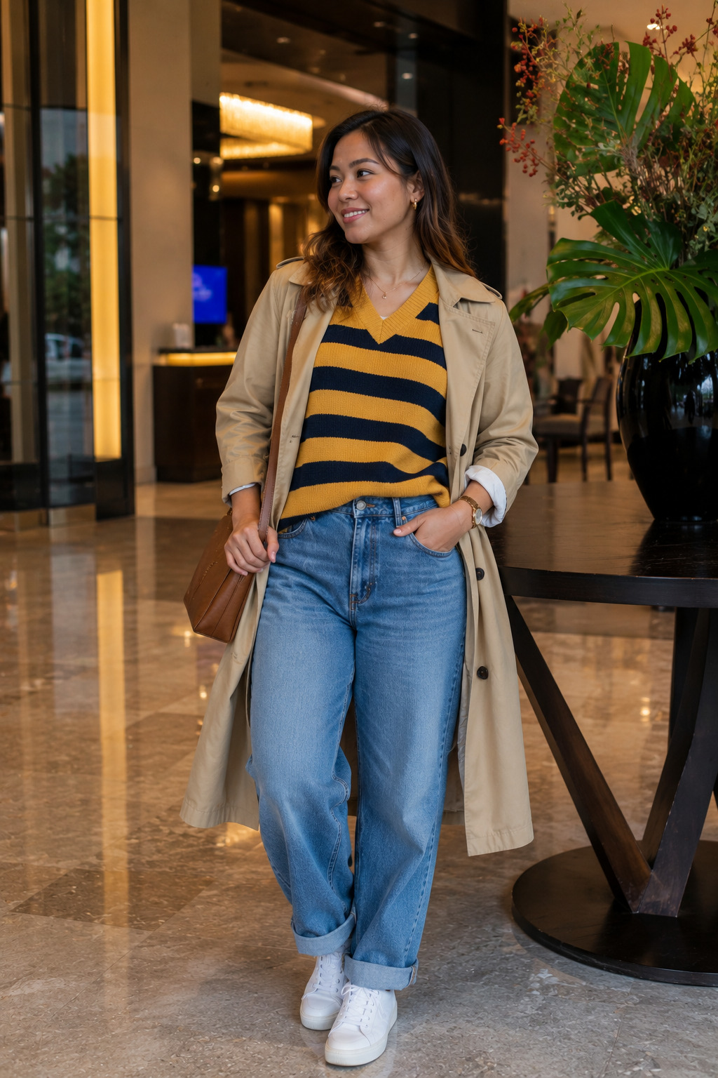 Striped Sweater Vest