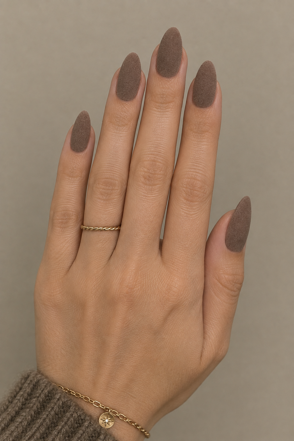 Suede-Texture Nails