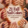 fall nail colors