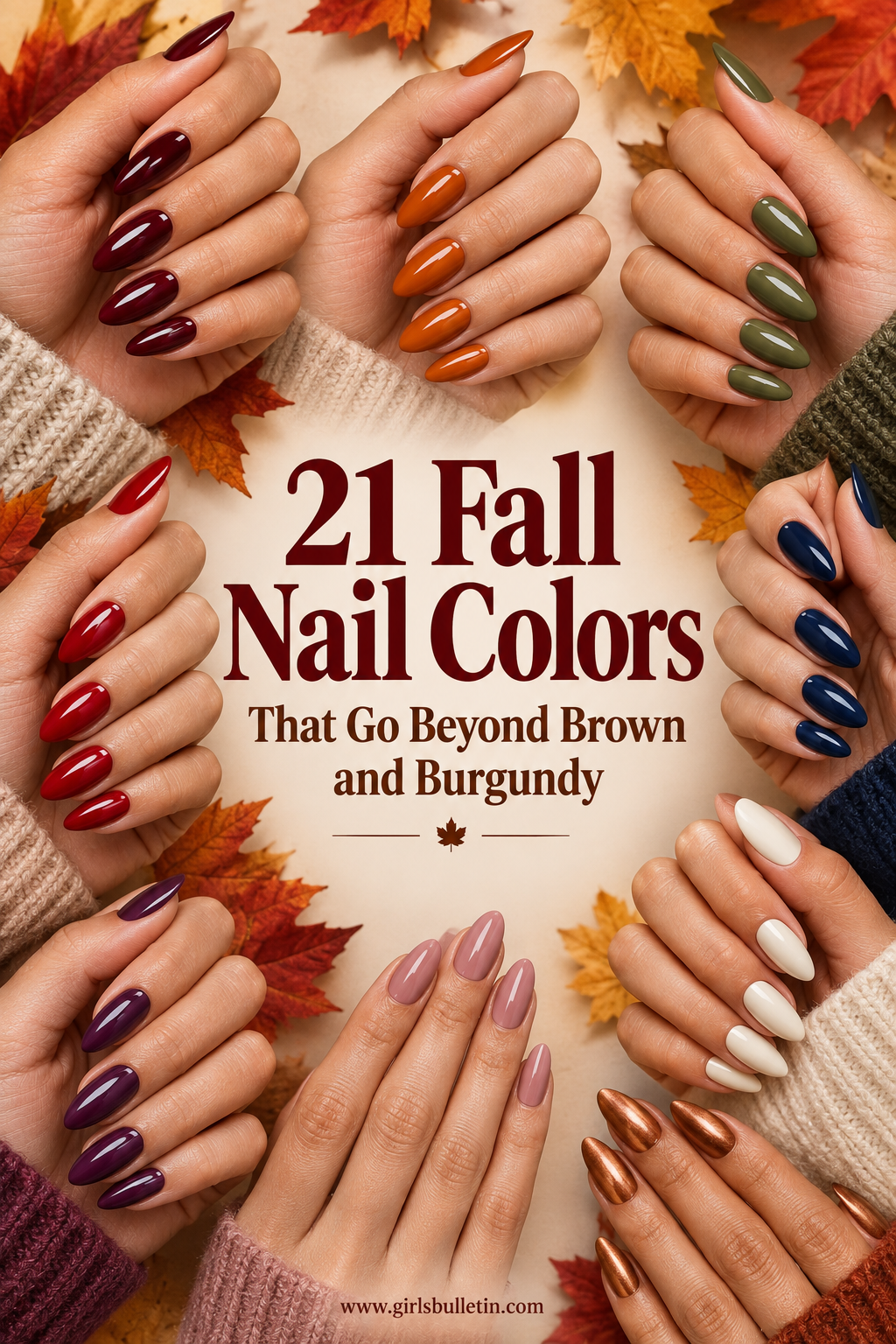fall nail colors