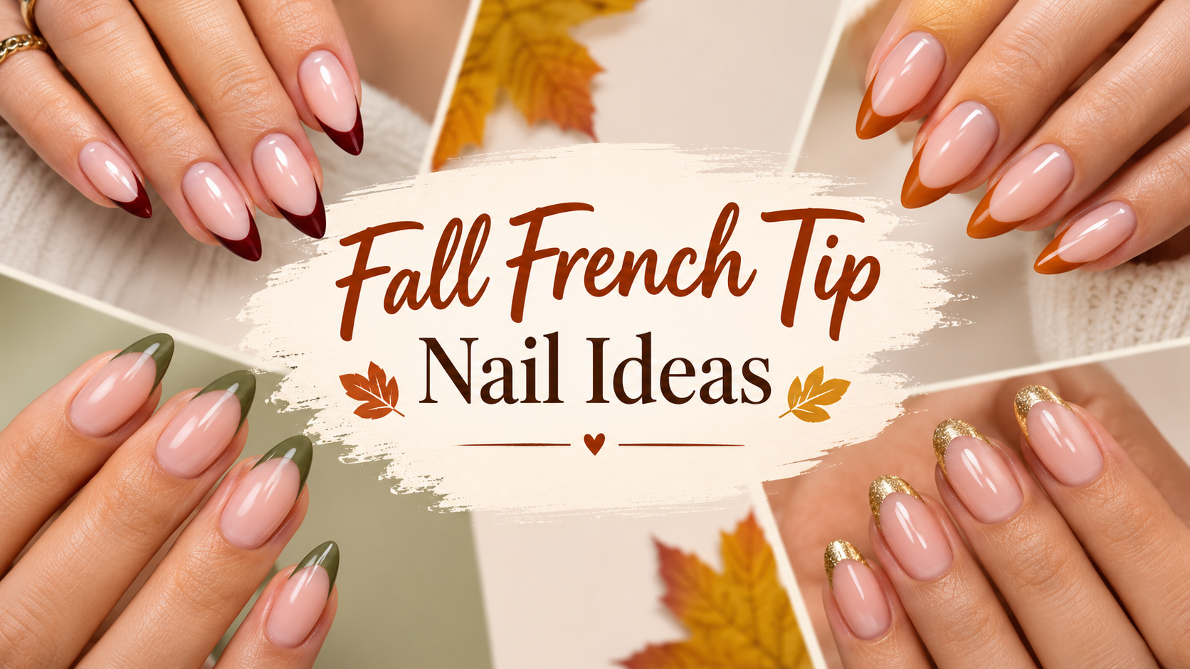 Fall French Tip NAail Ideas