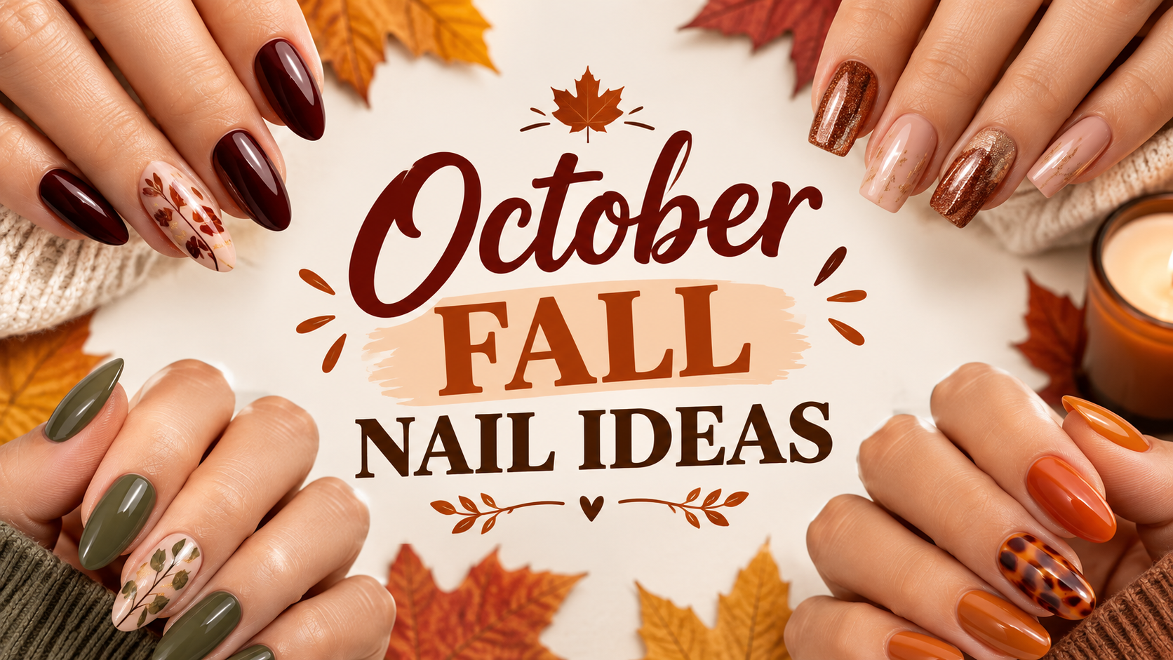 October Fall Nail Ideas