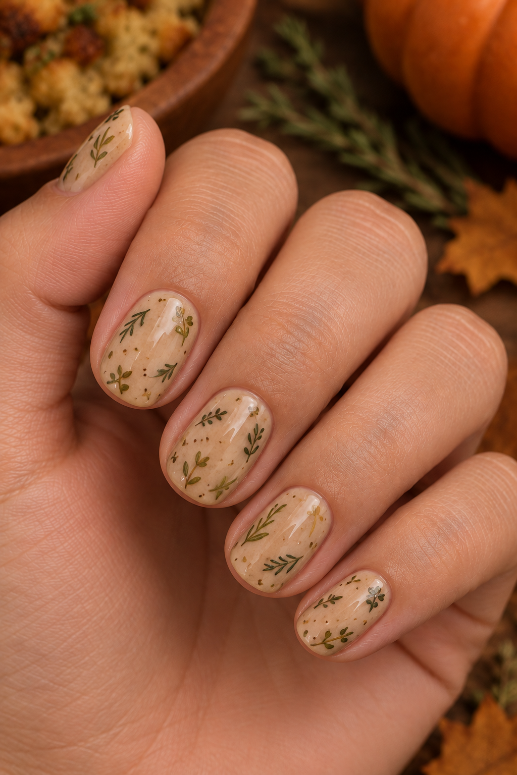 Stuffing Herb Nails