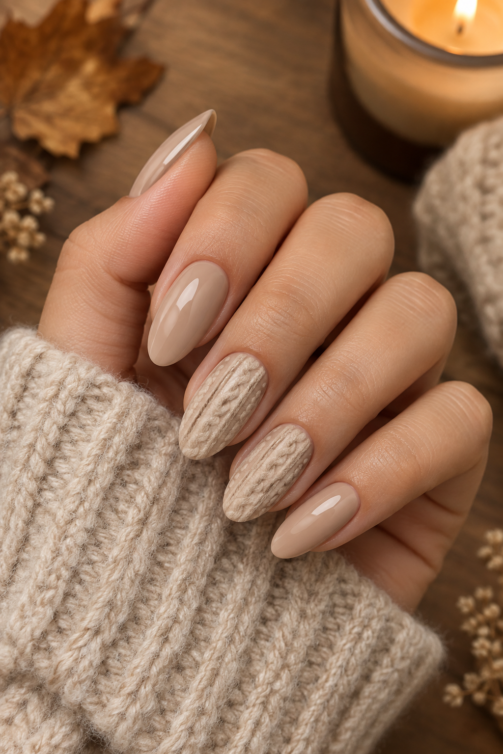 Sweater Knit Nails