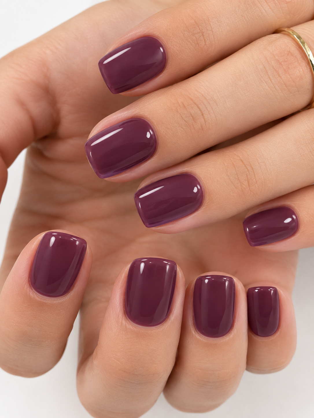 plum fall jelly nail designs
